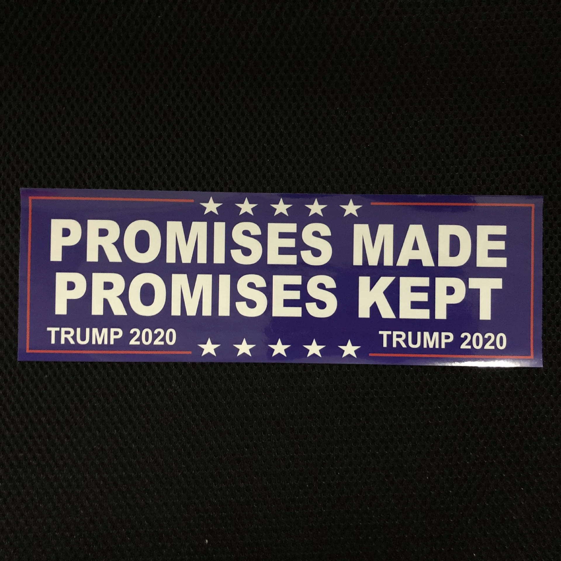 Promises made promises kept