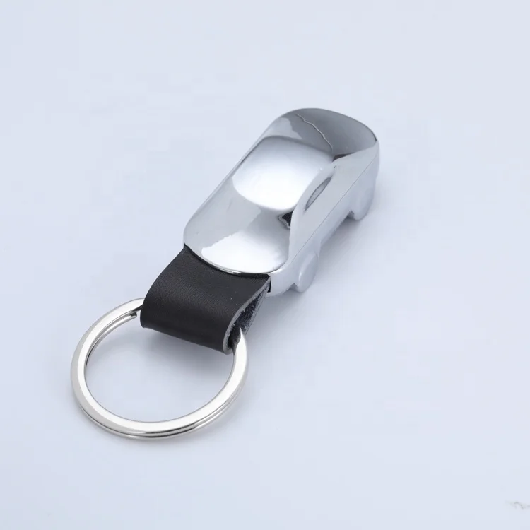 New product ideas factory high quality car shape metal LED keychain