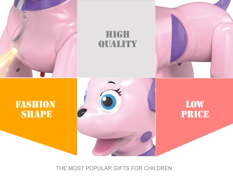 ピンクウォーキング子犬インタラクティブおもちゃプラスチックrcロボット犬製品 Buy Rc ロボット犬 プラスチックロボット犬 Rc 子犬犬 Product On Alibaba Com