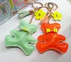 Fashion candy color bear bag hanger jewelry assorted charms handbag hanger accessory