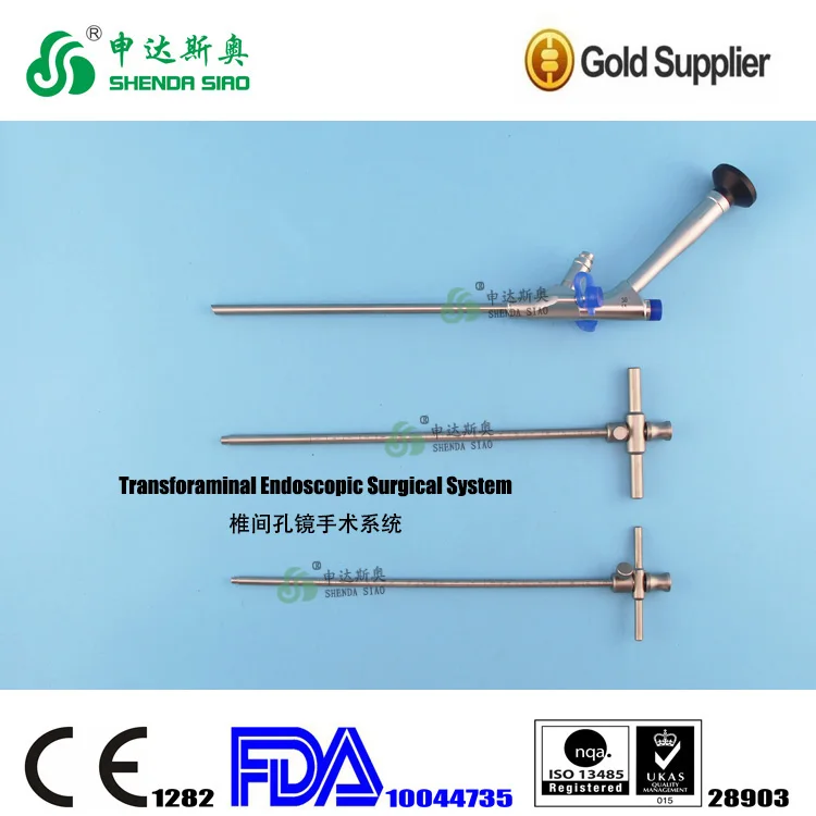 Transforaminal Endoscope System Spine Endoscope 63mm Discectomy