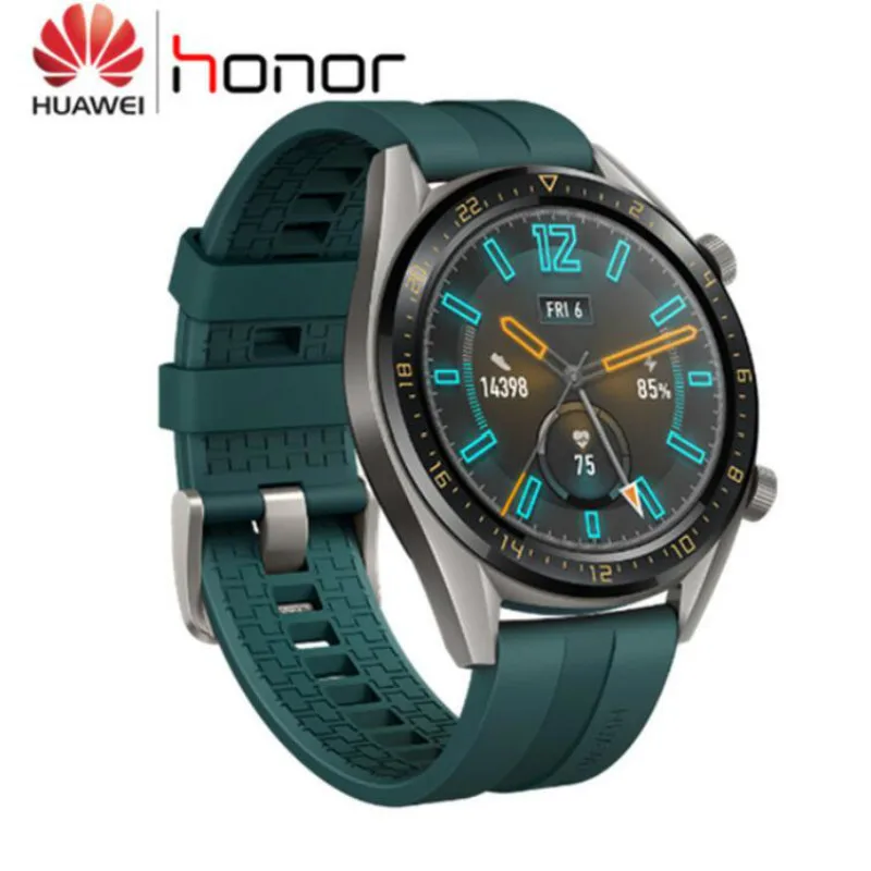 Original Huawei Watch GT Elegant/vigor/sport GPS NFC 14 Days Battery Life 5ATM waterproof Phone Call Heart Rate  For IOS Android