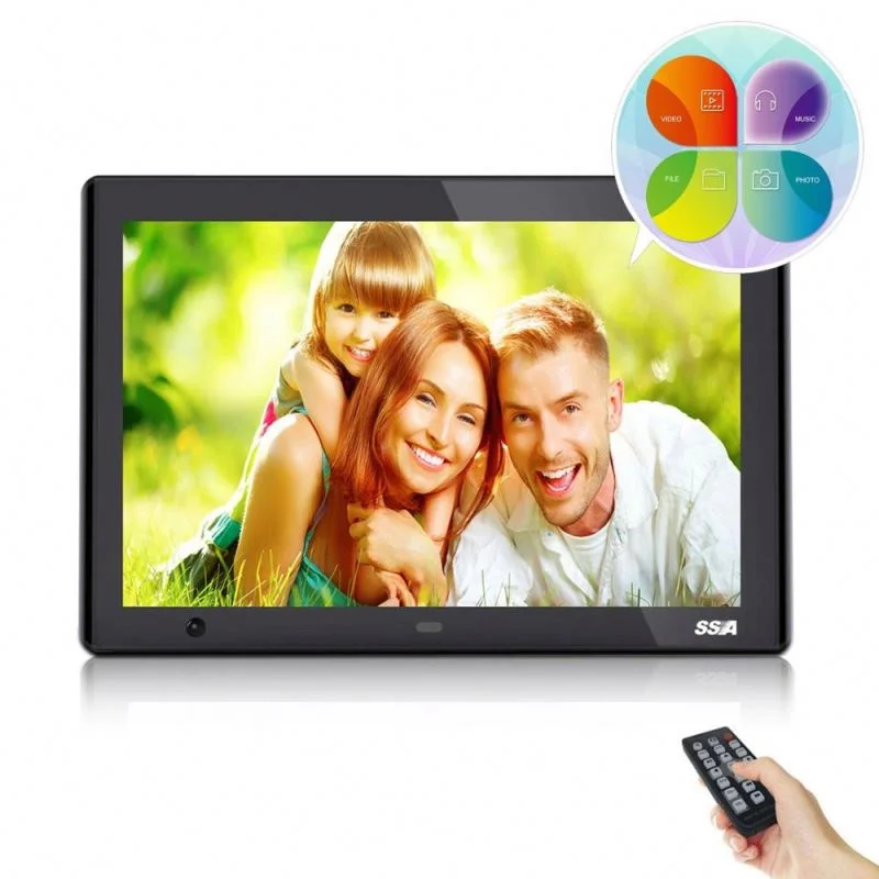 

10 inch Support Multi-Lingual LCD Electronic Desktop Digital Photo Frame Loop Video