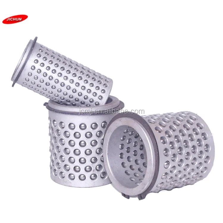 Brass Ball Cage 206.71 With Circlip Groove,Brass Circlips,Guide Ball