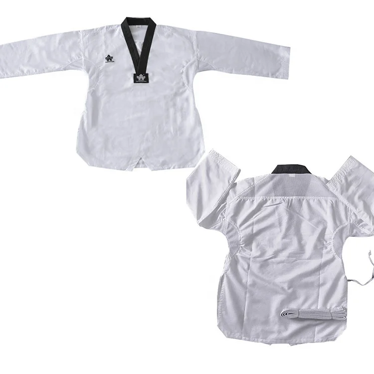 

Custom Light Weight Tkd Taekwondo Uniforms Martial Arts Training Wear, White