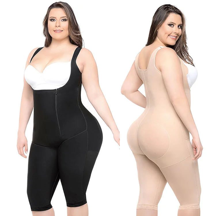 

50% OFF Ready to Ship Bodysuit Women with Slimming Shapers, Balck