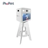 Desktop Photo Booth Enclosure Built in With DSRL Camera and Thermal Printer Photo Booth Kiosk with Photobooth Software