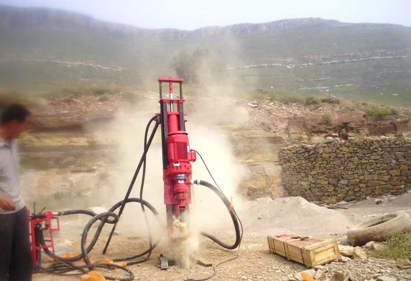 Kqd100 Horizontal Directional Borehole Rock Blast Hole Drilling Rig