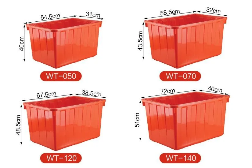 Large 350L Plastic Toy Storage Box Without Lid - Eco-Friendly Organizer ...