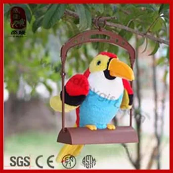 Hewan Mewah Nada Berbicara Burung Beo Burung Lucu Berbicara Mainan