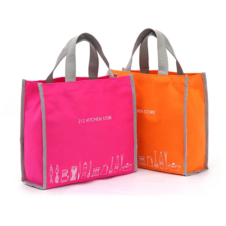 Custom Promotional Pe Coated Laminated Spunbond Polypropylene Non Woven Tote Bag