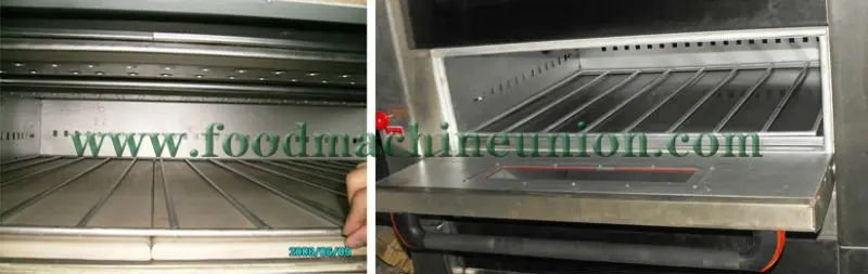 high quality luxury gas deck oven with micro- computer panel for sale