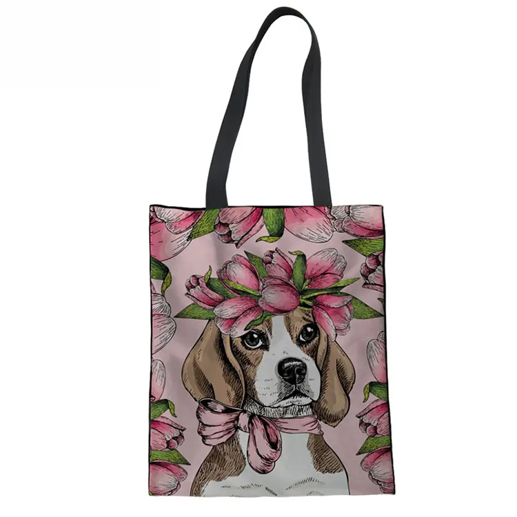 

Customized promotional reusable eco friendly oem printing style casual canvas shopping tote bag