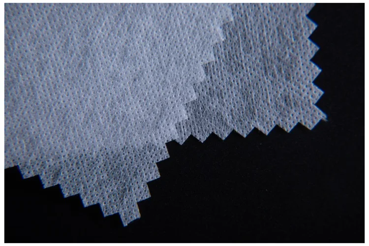 100 Polyester Tearresistant Non Woven Fabric Interlining Cotton Flock