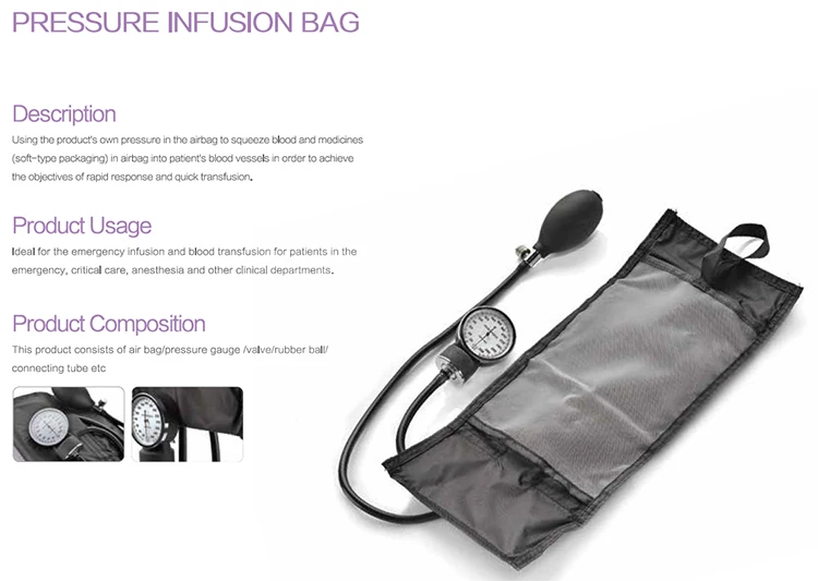 High Quality Disposable Infusion Bag Iv Infusion Bag Buy Iv Infusion