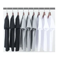 

super fine combed cotton plain color blank round collar men white black gray cotton t shirt custom tshirt