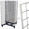 Four Side Gridwall Panel Wire Display Rack