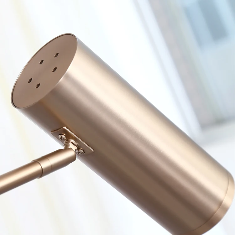 
brushed iron holder floor lamp floor light 