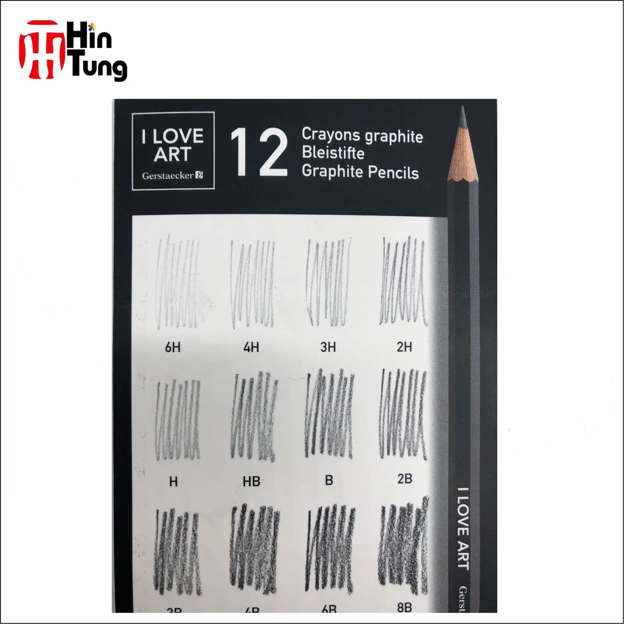 12個sketching Pencil Graphite Pencilセット - Buy グラファイト鉛筆 
