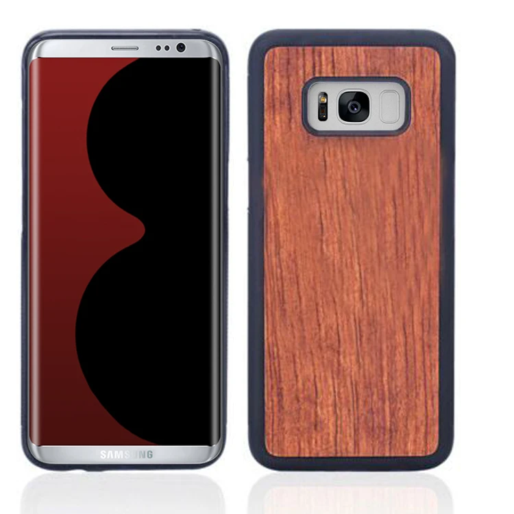 

pc+ real wood case for samsung galaxy s8