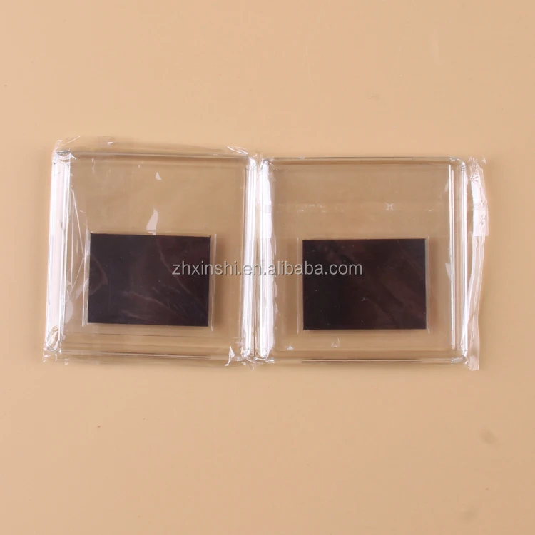 

custom Blank photo frame clear acrylic fridge magnets, Full color printing