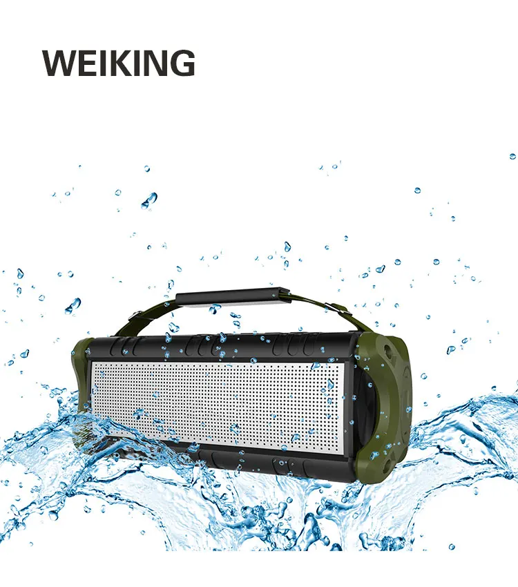 

hifi sound with EQ mode rugged design waterproof wireless bluetooth speaker, N/a