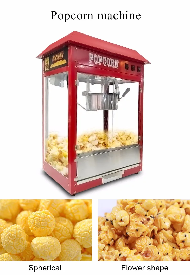 Automatic Electric Commercial Popcorn Machine Price,Industrial Popular