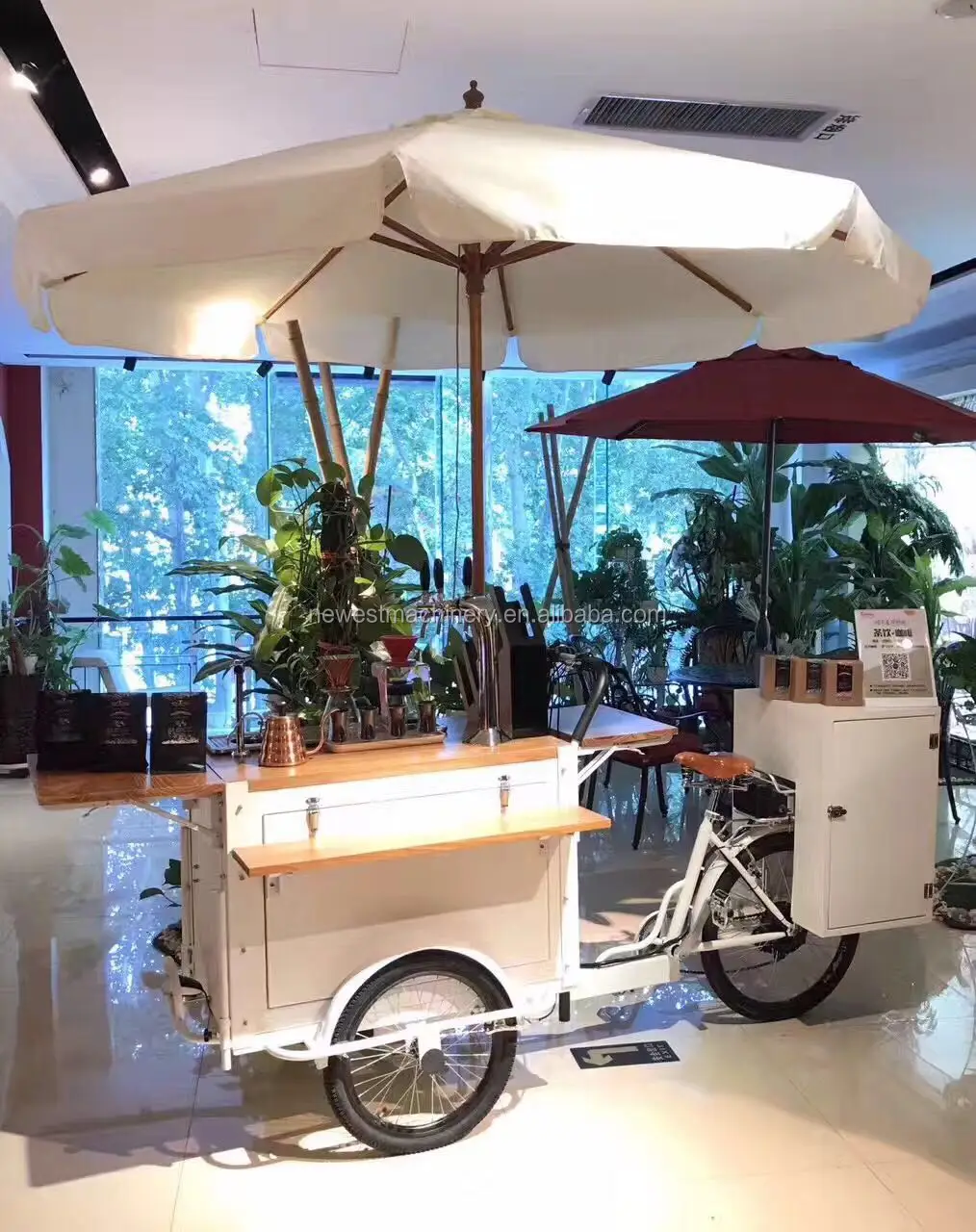 Factory Price Coffee Cart Bike/mobile Coffee Cart/coffee Maker In Car