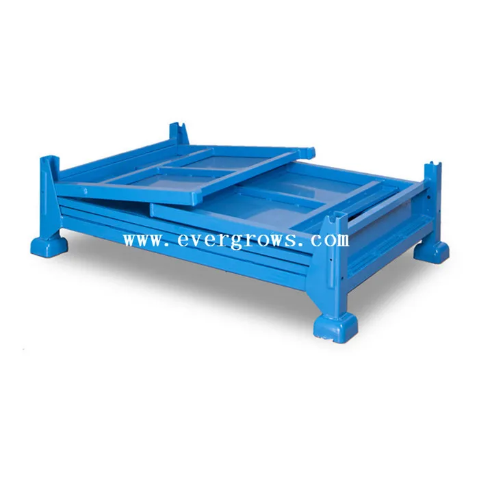 Rectangular Foldable Square Steel Pallet Box Alibaba China