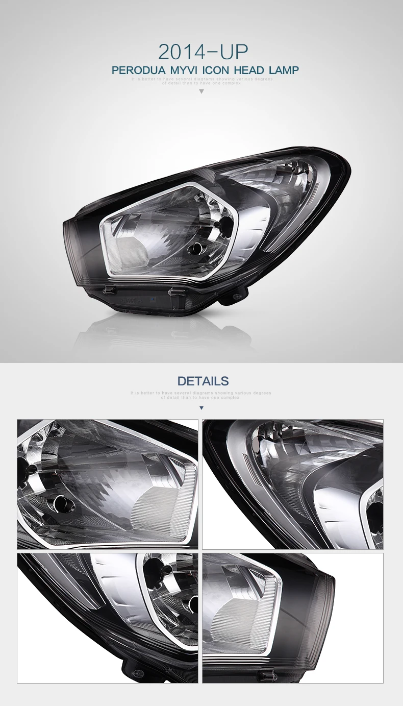 Perodua Myvi 1 3se 2015 2017 Original Head Lamp Oem Projector Buy Perodua Myvi 2015 Original Led Head Lamp For Myvi Product On Alibaba Com