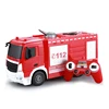 1:26 Plastic Battery Powered Electric RC Car Airport Fire Truck Toy
