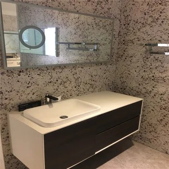 mdf bathroom mirrored sink waterproof double vanity larger cabinet