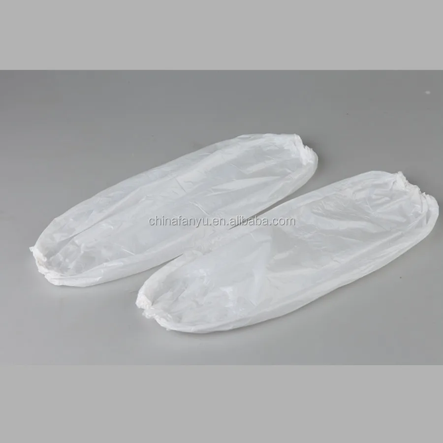 
PE sleeve cover,white,plastic,new material 