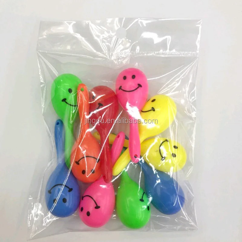 
Hot Sale Cheer Toys Party Favor Plastic Small Baby Maracas For Kids 
