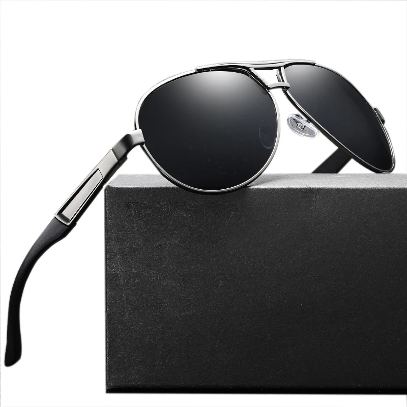 

2019 stainless steel stock retro vintage classical men sunglasses fashion designer high quality