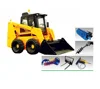 1ton Skid Steer Loaders with four in one bucket for sale