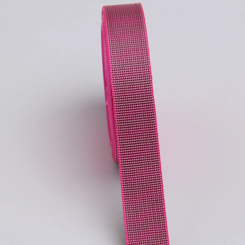 pink nylon webbing