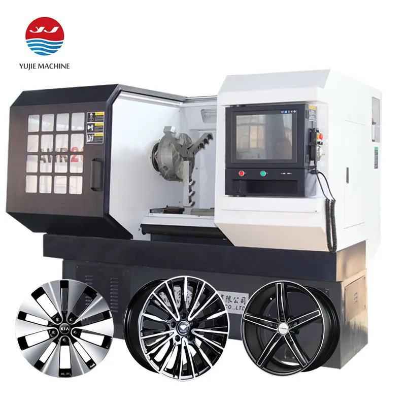 
3rd Generation Car Wheel Planish Machine Alu Wheel Repair AWR28H Only 1 hour training 