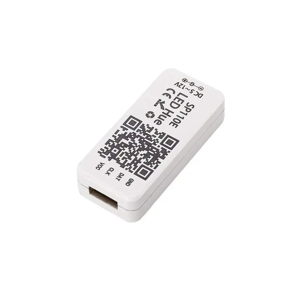 DC5 12V SP110E Pixel Bluetooth Pixel Light LED Controller By Smart Phone APP For WS2812B SK6812 LPD8806 DMX512 1903