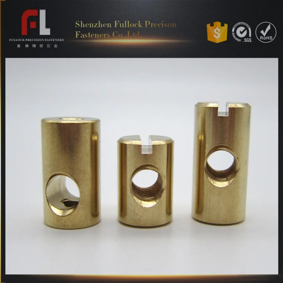 Selflocking Inner Threaded M6 Barrel Nuts Buy M6 Barrel Nuts,Inner