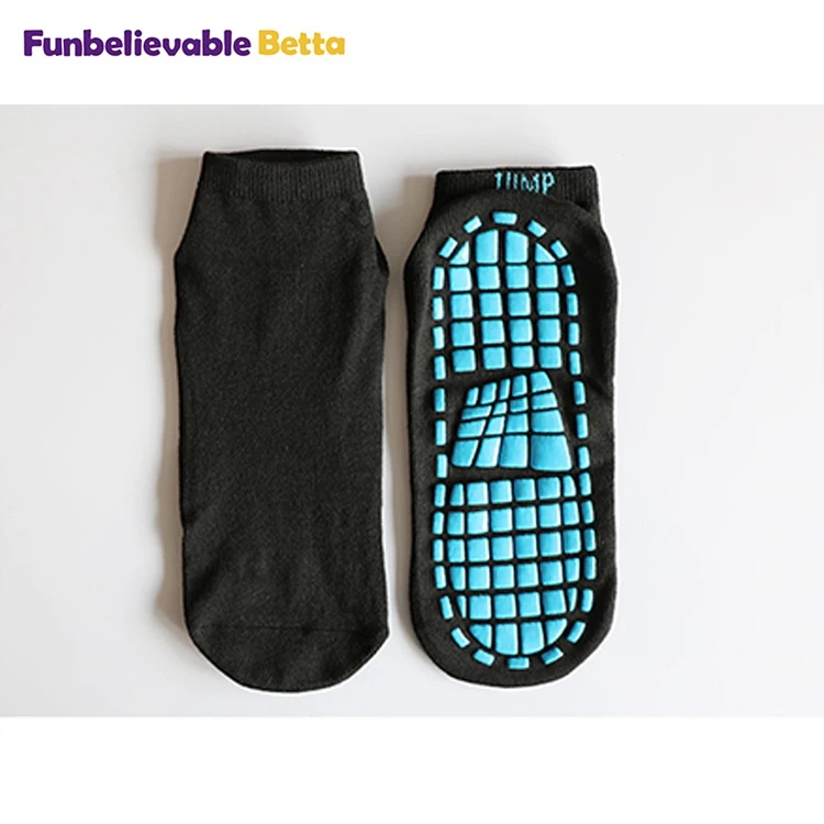 

Polyester Anti-skid Non-Slippery Grip Socks,Trampoline Socks for jumping
