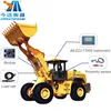 Front loader weight sensors