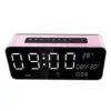 Desktop Super bass Blue-tooth Speaker Intelligent Household Alarm Clock Subwoofer Radio Mobile Computer Mini Audio