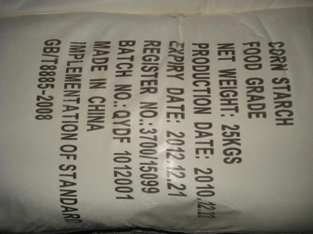 
China Best Selling Corn Starch Food Grade 