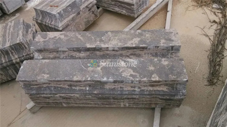 Samistone Limestone Price buy Leather Surface Brown limestone Tile