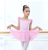 Wholesale High Quality Cheap Kids Girls Black Pink Chiffon Ballet Skirt