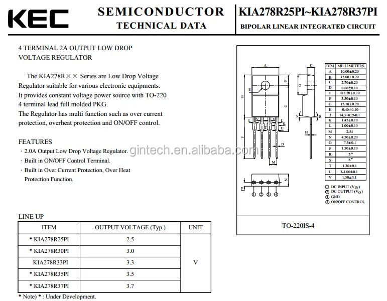 Kia278r12pi схема включения