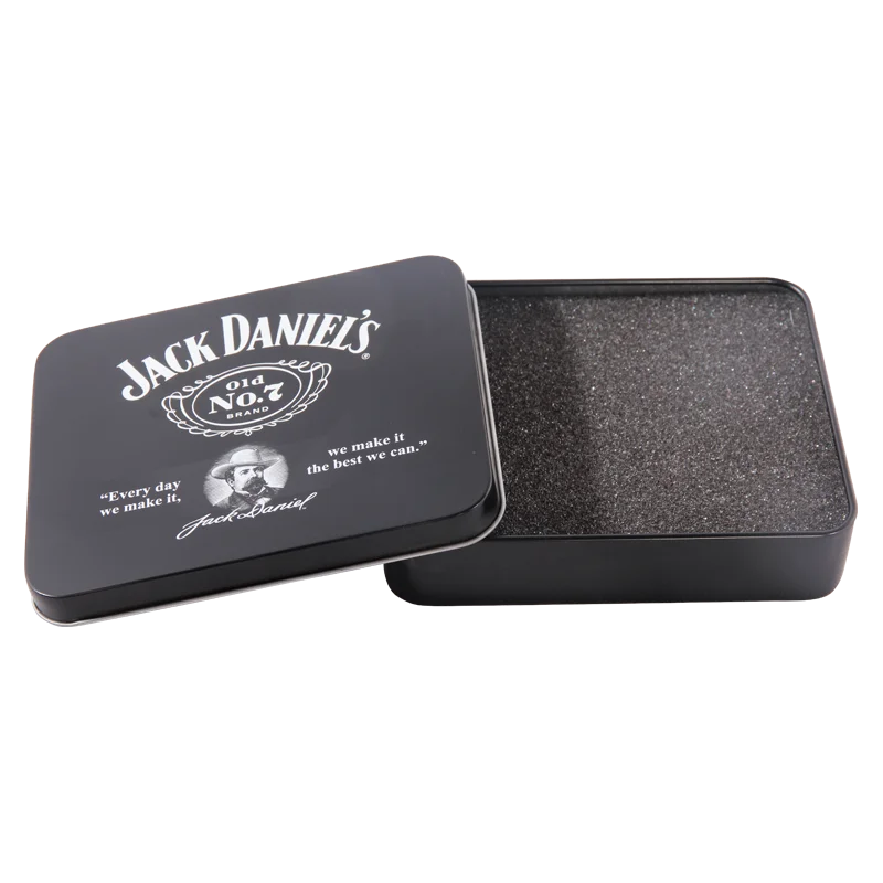 Custom Rectangular Wallet Tin Cans Packaging Box,Metal Tin Boxes Buy