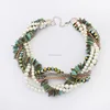 Factory sell shell and pearl vintage beads necklace for women