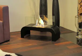Low Price Table Top Elcohol Fireplace Without Remote Control View